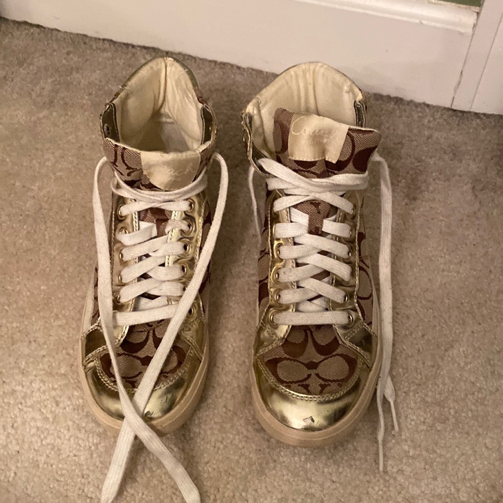 Coach high-top sneakers